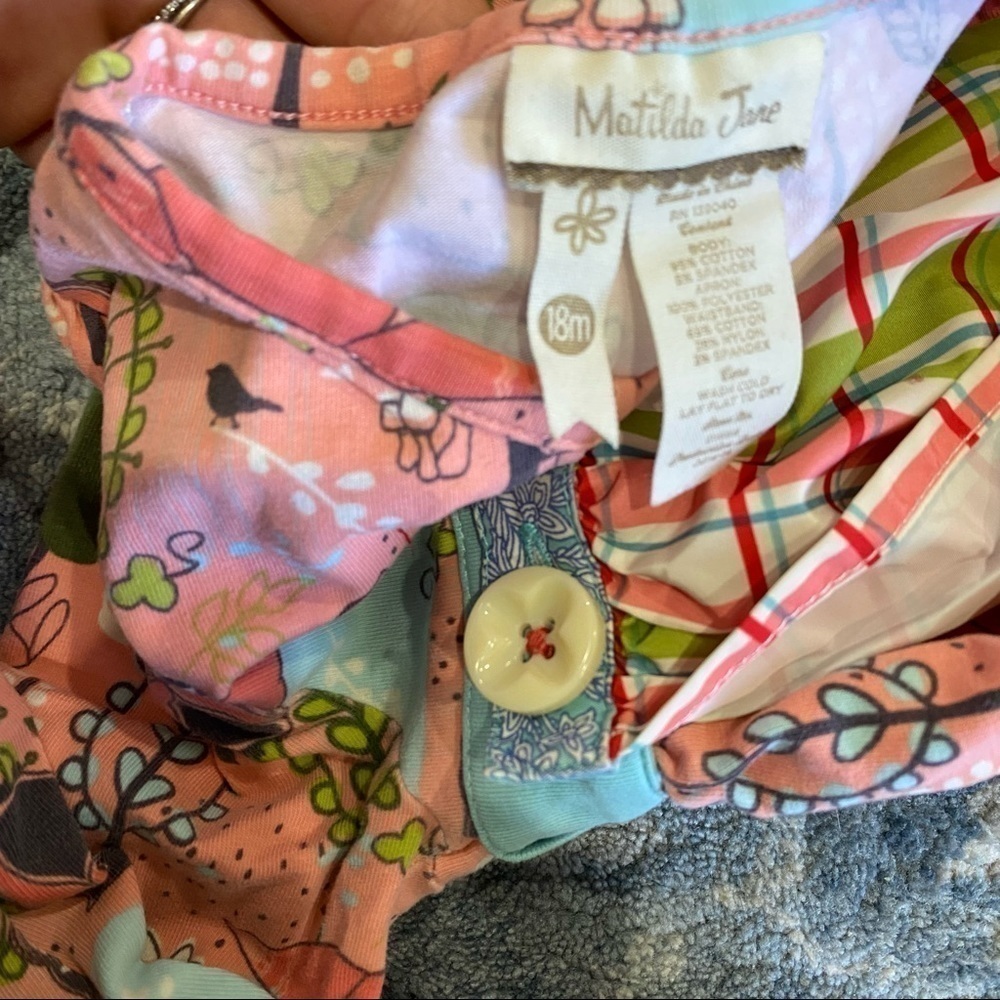 Matilda Jane Magic Woodland Dress Fox Owl 18 m - Picture 7 of 7